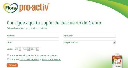 Cupones Descuento Flora Activ