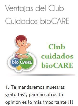 Muestras gratis de biocare