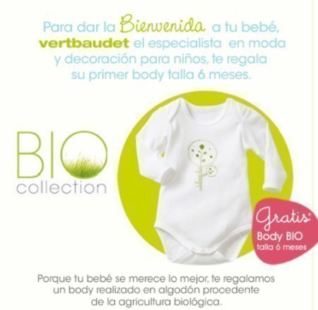 Oferta Body Vertbaudet