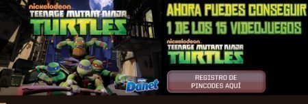 promocion tortugas ninja danet