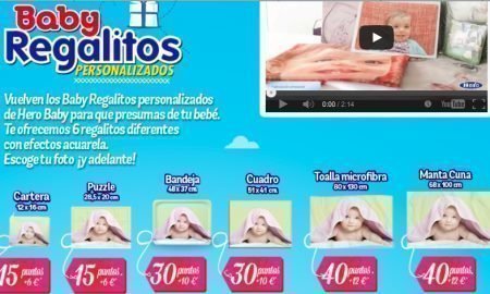 Regalos personalizados de Hero Baby