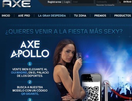Sorteo de Axe Apollo