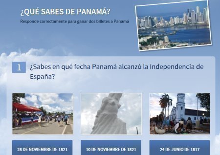 Sorteo gratis de viaje a Panama