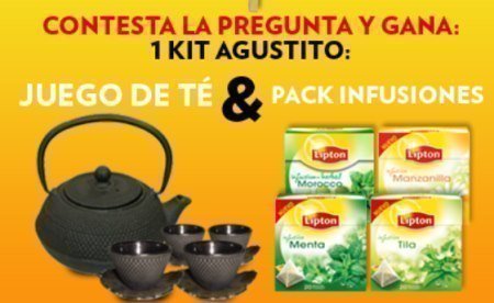 Sorteo Gratis de te Lipton