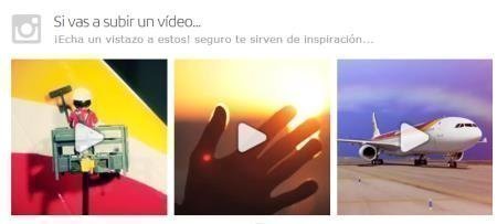 Concurso de videos Instagram Aerolineas Iberia