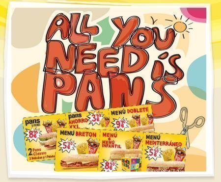 Cupones Descuento Pans
