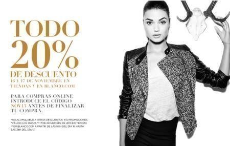 Cupones Descuento tiendas Blanco