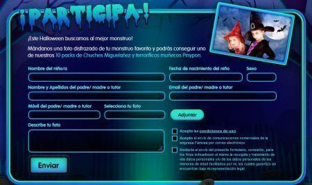 Concurso de disfraz de Halloween