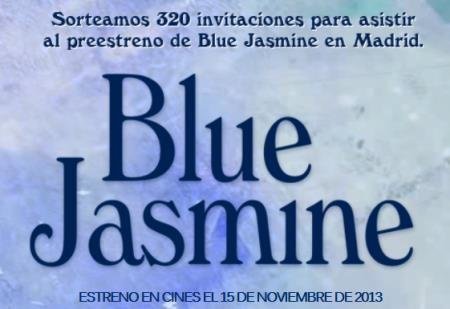 Sorteo Gratis de entradas para Blue Jasmine