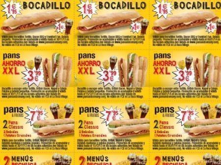 Cupones Descuento Pans & Company