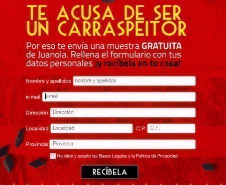 muestras gratis juanola