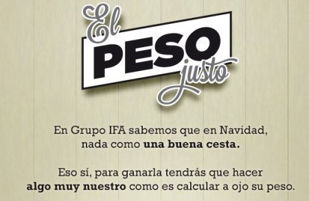 Sorteo de cestas de navidad