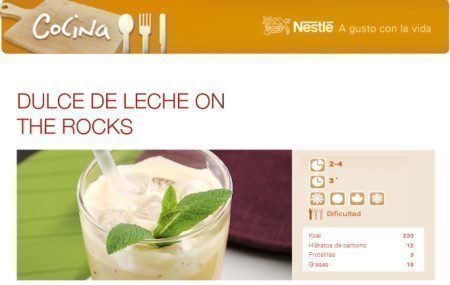 Recetas de postres Nestle