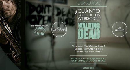 Sorteo Walking Dead