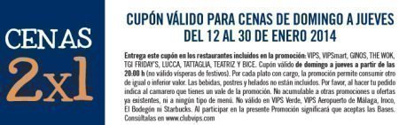 Cupones Descuento 2x1