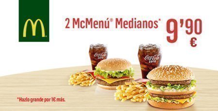 Cupones Descuento para Mc Donalds