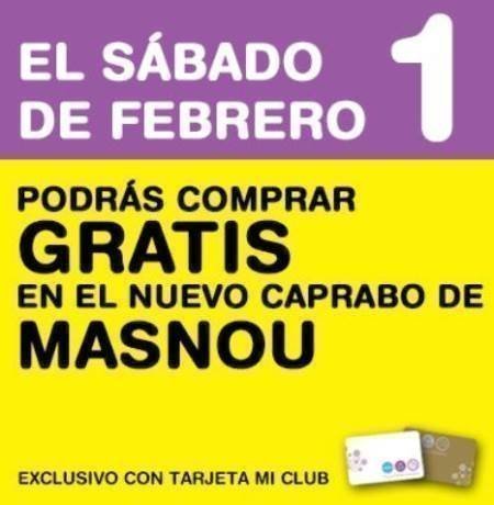 Tu compra gratis Caprabo