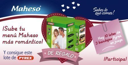 Sorteo Gratis de Maheso en San Valentin