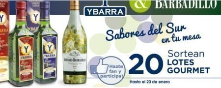 Sorteo gratis de Aceite Ybarra