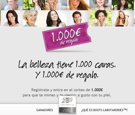 sorteo gratis de boots