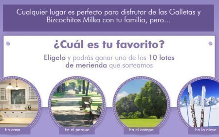 Sorteo Gratis de MILKA en Facebook