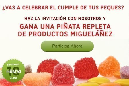 sorteo de golosinas miguelañez