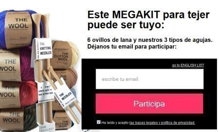 Sorteo Gratis de We Are Knitter