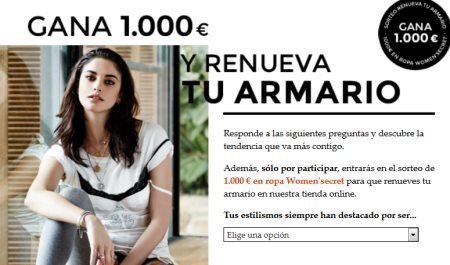 Sorteo Gratis de Women Secret