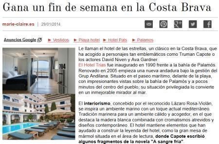 Sorteo Estancia Hotel Trias
