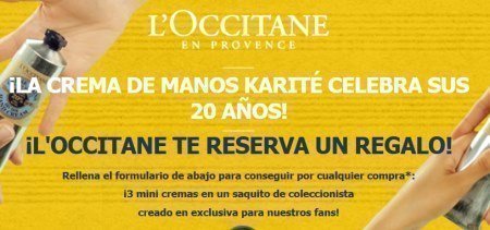 Promocion Cupones Descuento LOccitane