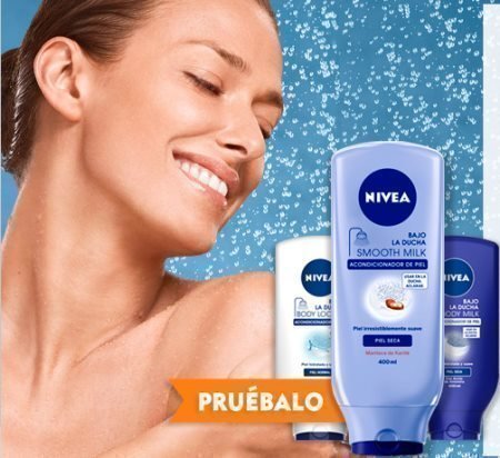 Muestras gratis de Nivea Bajo la ducha