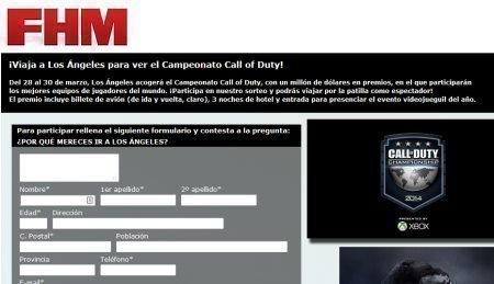 Sorteo FHM