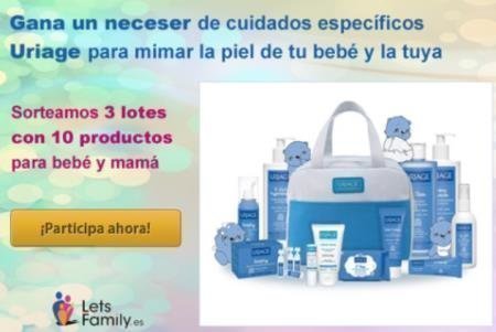 Sorteo Gratis de canastilla Uriage para bebes
