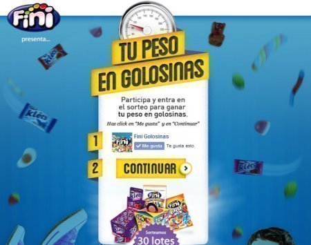 Sorteo Gratis de Golosinas FINI