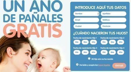 Sorteo Gratis de Pañales Moltex