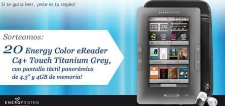 Sorteo Gratis de eReaders Energy Sistem en Mayoral