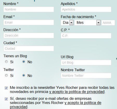 Muestras de cremas gratis