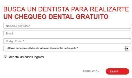 Muestras gratuitas Colgate