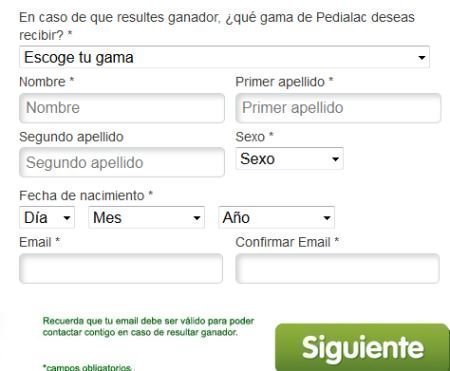 Prueba gratis Pedialac