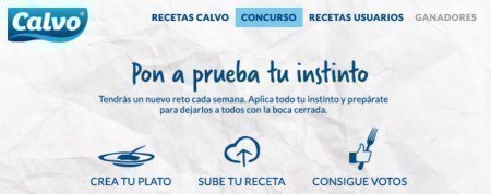 Concurso de recetas de Calvo