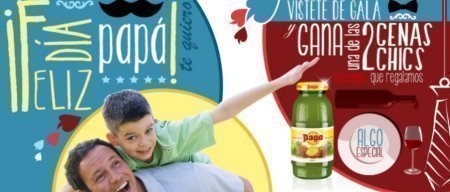 Sorteo Gratis para el Dia del padre de Zumos Pago