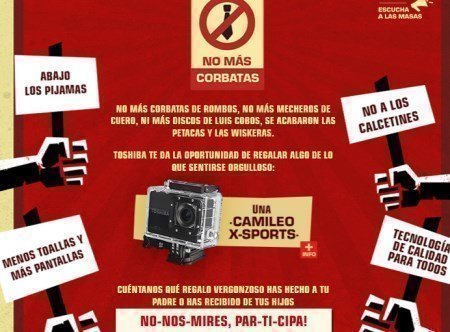 Sorteo Gratis de Toshiba Dia del Padre