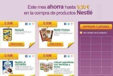 Cupones Descuento Nestle