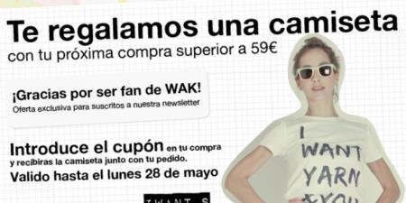 Cupones Descuento camiseta gratis