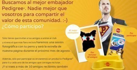 Muestras gratis Pedigree