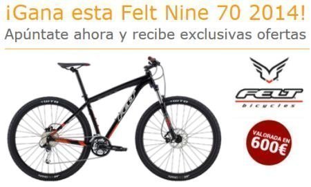 Sorteo Gratis de bicicleta Felt