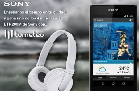 sorteo Gratis de cascos sony tumeteo