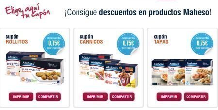 Cupones Descuento Maheso