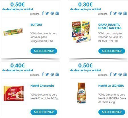 Cupones Descuento Nestle