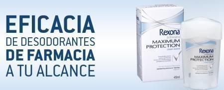 Muestras gratis Rexona